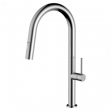 ברז למטבח מינימל פיה נשלפת - כרום