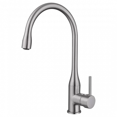 ברז פרח ארוך מדריד - ניקל מוברש